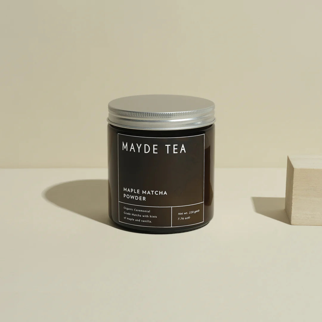 MAPLE MATCHA POWDER - 44 SERVE JAR– HYDE Bellingen